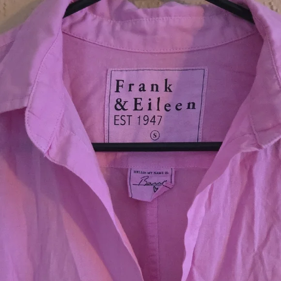 Frank & Eileen Pink Button Down Shirt - Picture 7 of 9